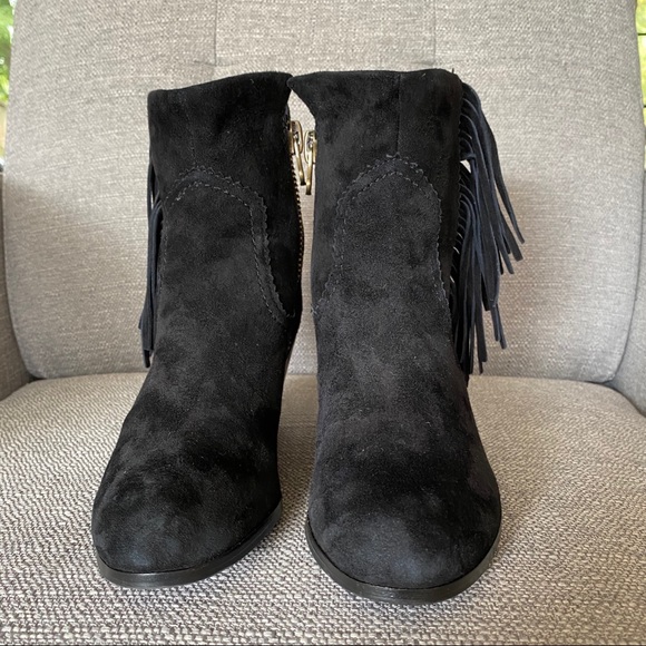 Sam Edelman western inspired cowgirl boho gypsy leather ankle boots booties 8M - Picture 7 of 12